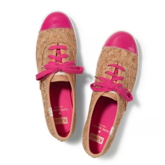 kate spade Shoes - Kate Spade X Keds Pink Corkie Sneakers -Size 6.5💖